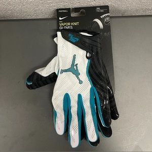 Nike Jordan Vapor Knit Football Gloves Jaguars Mens Size XXL